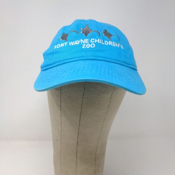 Jacobson Boys Strapback Hat Blue Fort Wayne Children's Zoo Embroidered Logo - Picture 2 of 12
